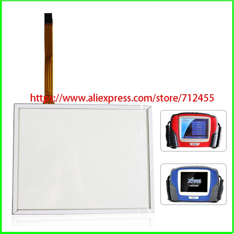 Touch Screen Glass Touch Panel Replacement For  Longren XTOOL   PS2 E300 X6 X6H GDS