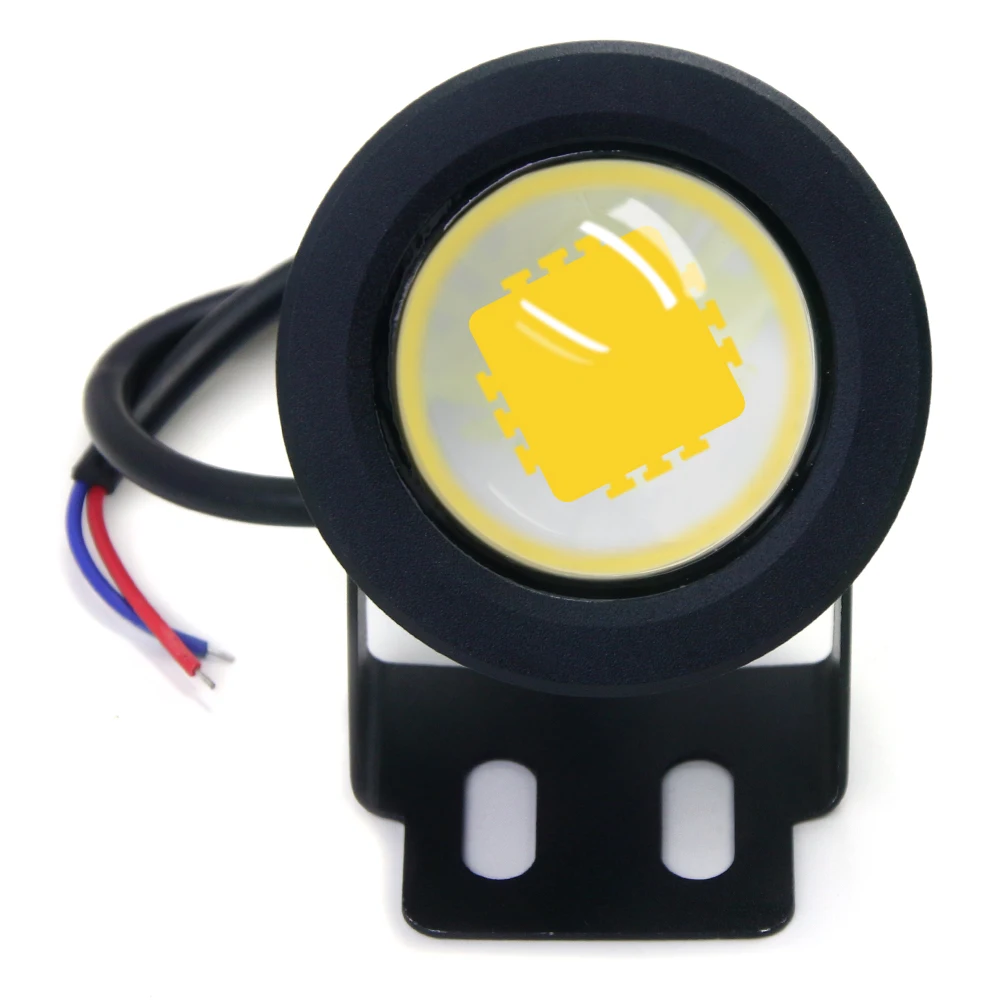 Lampe de piscine à LED extérieure, fontaine de paysage, lumières sous-marines, télécommande IR 24 touches, haute étanchéité, IP68, 12V, 10W