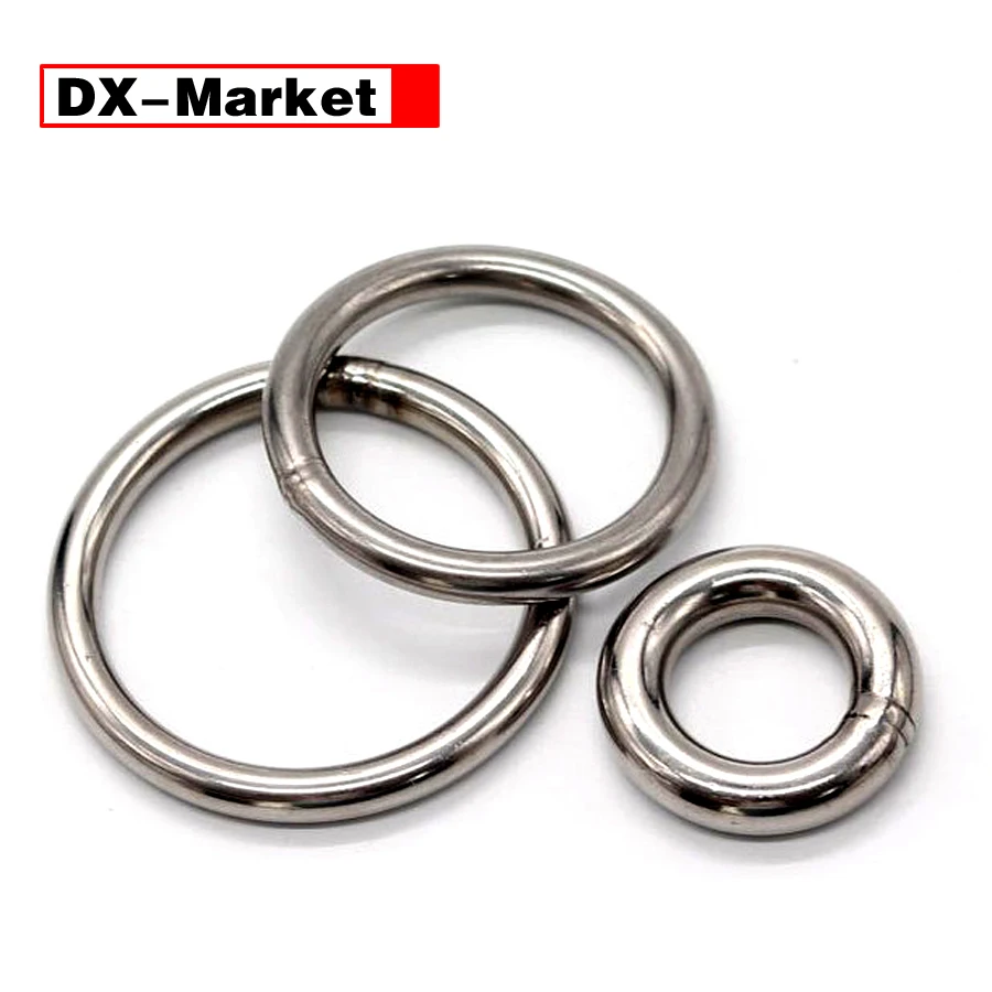 3mm-14mm Sling Ring , 304 Stainless Steel Welded Ring , J029