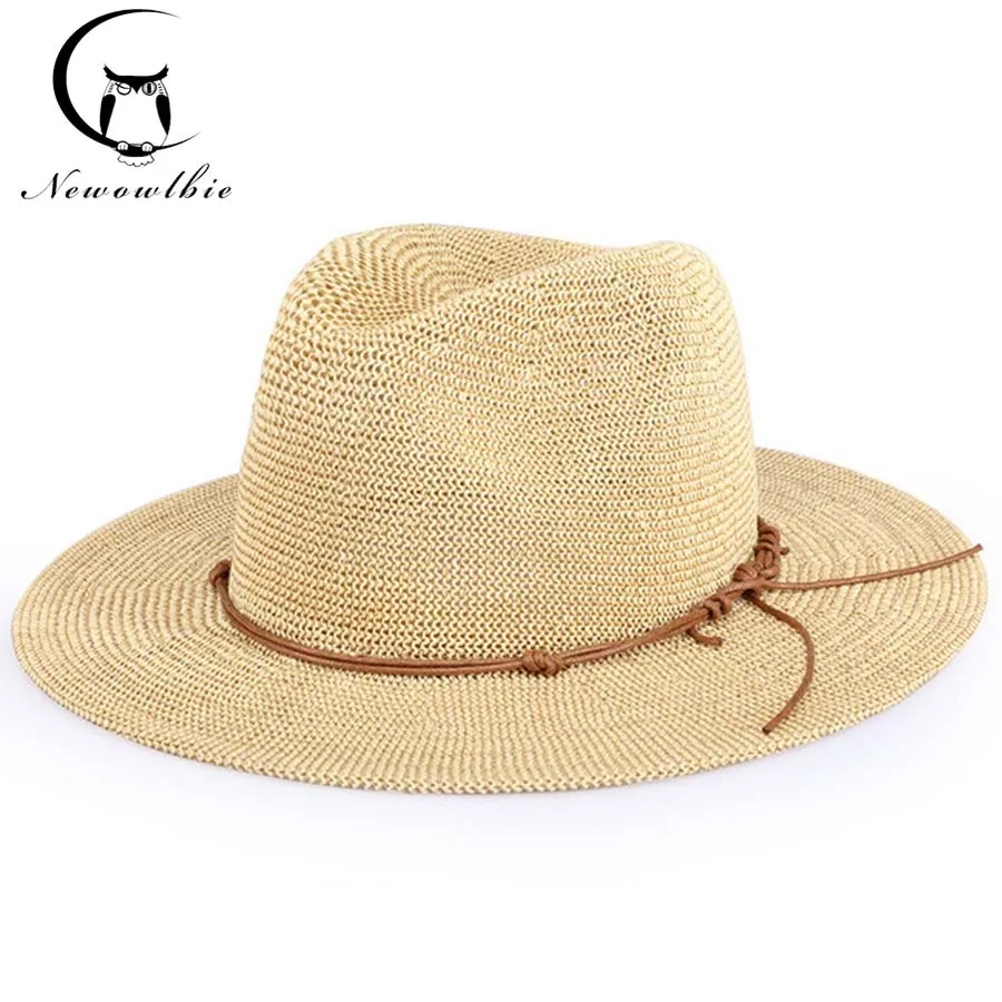 Summer hat new straw yarn lady\'s sun hat ，Sun and ultraviolet protection，Wide brimmed straw hat