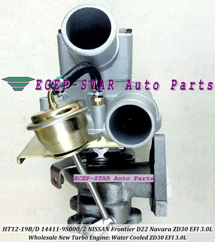 

Turbo HT12-19D HT12-19B 14411-9S000 14411-9S002 14411-9S00 047282 047229 047663 Для NISSAN FRONTIER D22 Navara ZD30EFI ZD30 3.0L