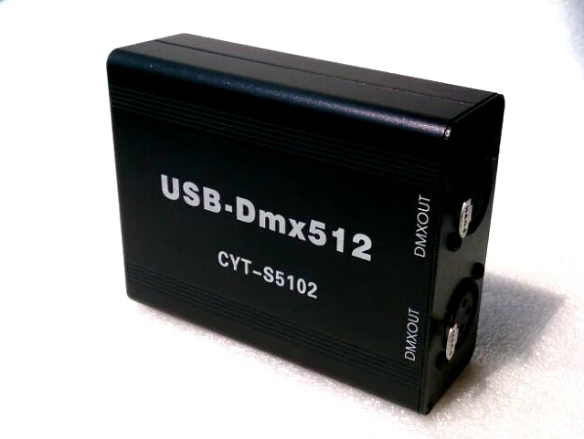 512-канальный USB-DMX DMX512 Светодиодный светильник DMX-контроллер сценического освещения Daslight