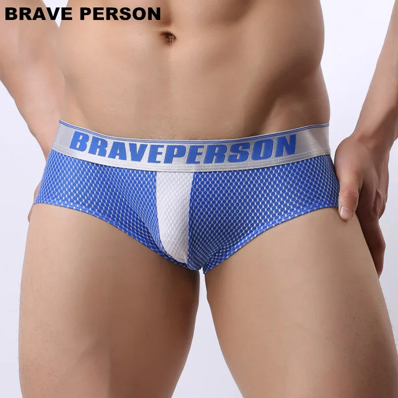 BRAVE PERSON Brand Underwear Men Sexy Briefs High Quality Nylon Boxer Briefs Male Panties Fashion Men\'s Underpants B1152