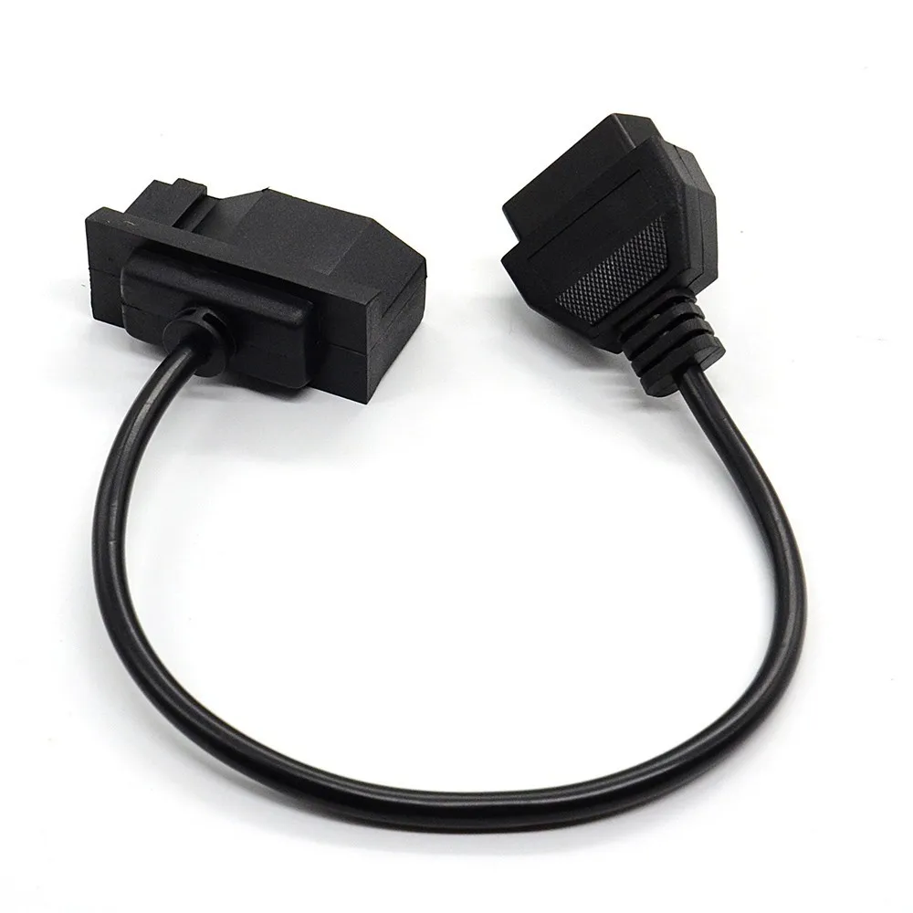 

5PCS Ford 7Pin DLC to OBD2 16Pin Cable Converter Adapter Car Diagnostic Tool Male to Female Connector Transfer Cable