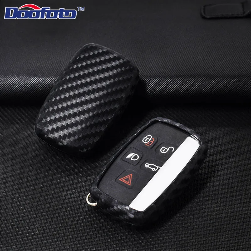 Car Key Case Cover For Land Rover A9 Range Rover Sport 4Evoque Freelander 2 Discovery for Jaguar XE XJ XJL XF C-X16 Guitar