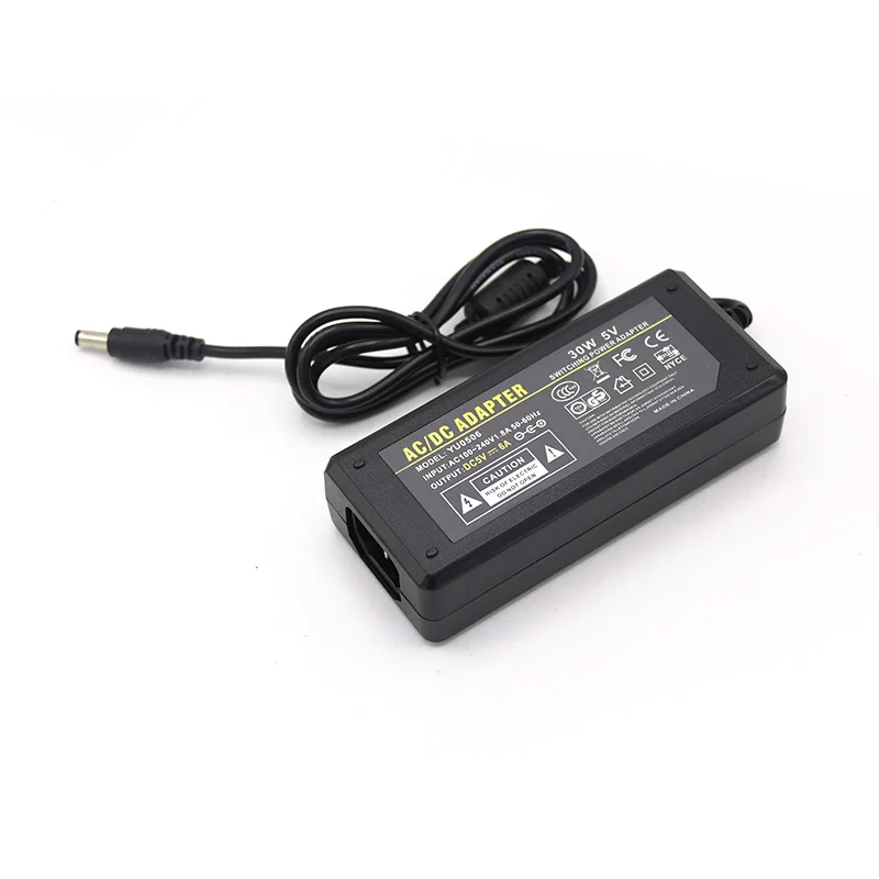 DuoWeiSi 5V 6A 30W DC regulated output LED monitoring power adapter