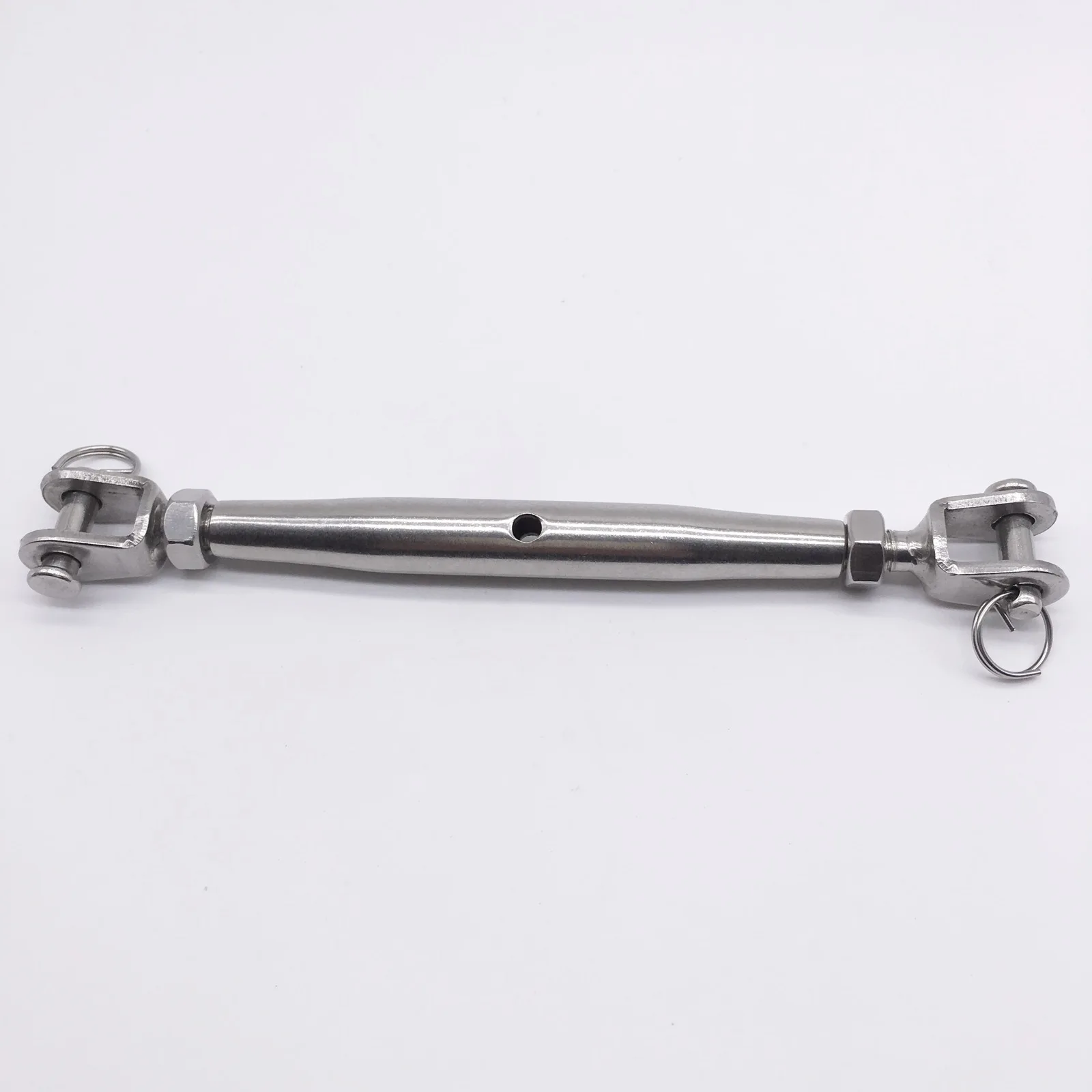 Wkooa M6 Stainless Steel 304 Closed-Body Tensile Structure Turnbuckle Jaw/Jaw
