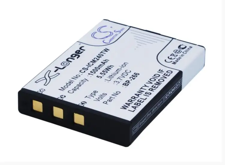 Cameron Sino 1500mah battery for  ICOM IC-M23 IC-M24 BP-266  Two-Way Radio Battery
