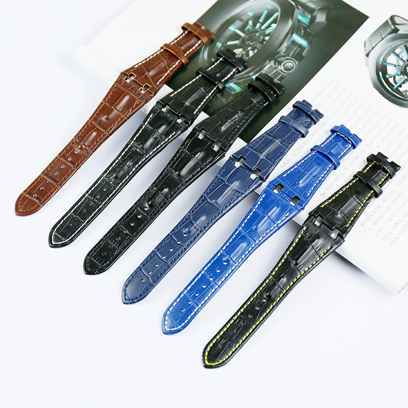Watch accessories men's business high-end strap for AP series leather strap 28mm ladies outdoor sports waterproof strap