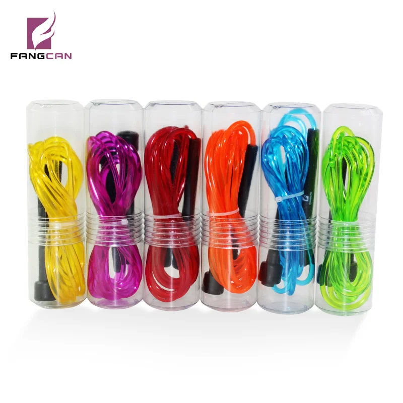 

6pcs FANGCAN FCA-24 Transparent Speedy Rope Skipping Bodybuilding Jumping Rope Cheap Exercise Skipping Rope