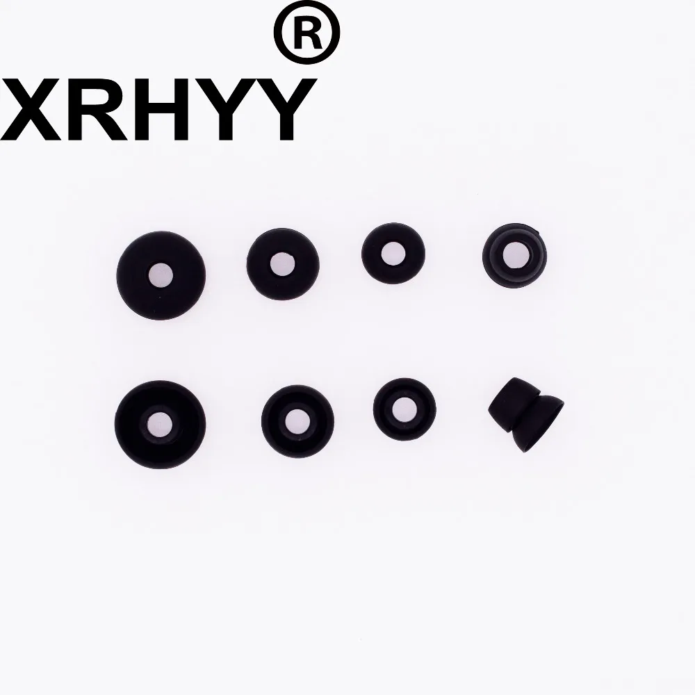 XRHYY 8 шт. сменные вкладыши для наушников Beats Powerbeats2 PB3 Powerbeats 3 беспроводные стерео наушники-черные