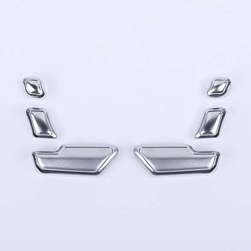 

6pcs ABS Chrome Seat Adjust Button Cover Trim For Mercedes Benz W246 W212 W146 X204 X156 B E CLS GLA GLK ML Class Accessories