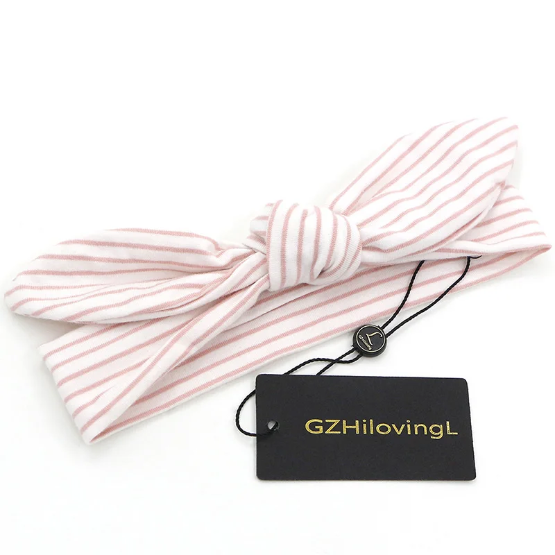 GZHilovingL 2018 New Arrivals Bé Gái Headband Tai Thỏ Nơ Tóc Ban Nhạc Mũ, Nón Trẻ Em Khăn Xếp Tóc Cung Haar Phụ Kiện