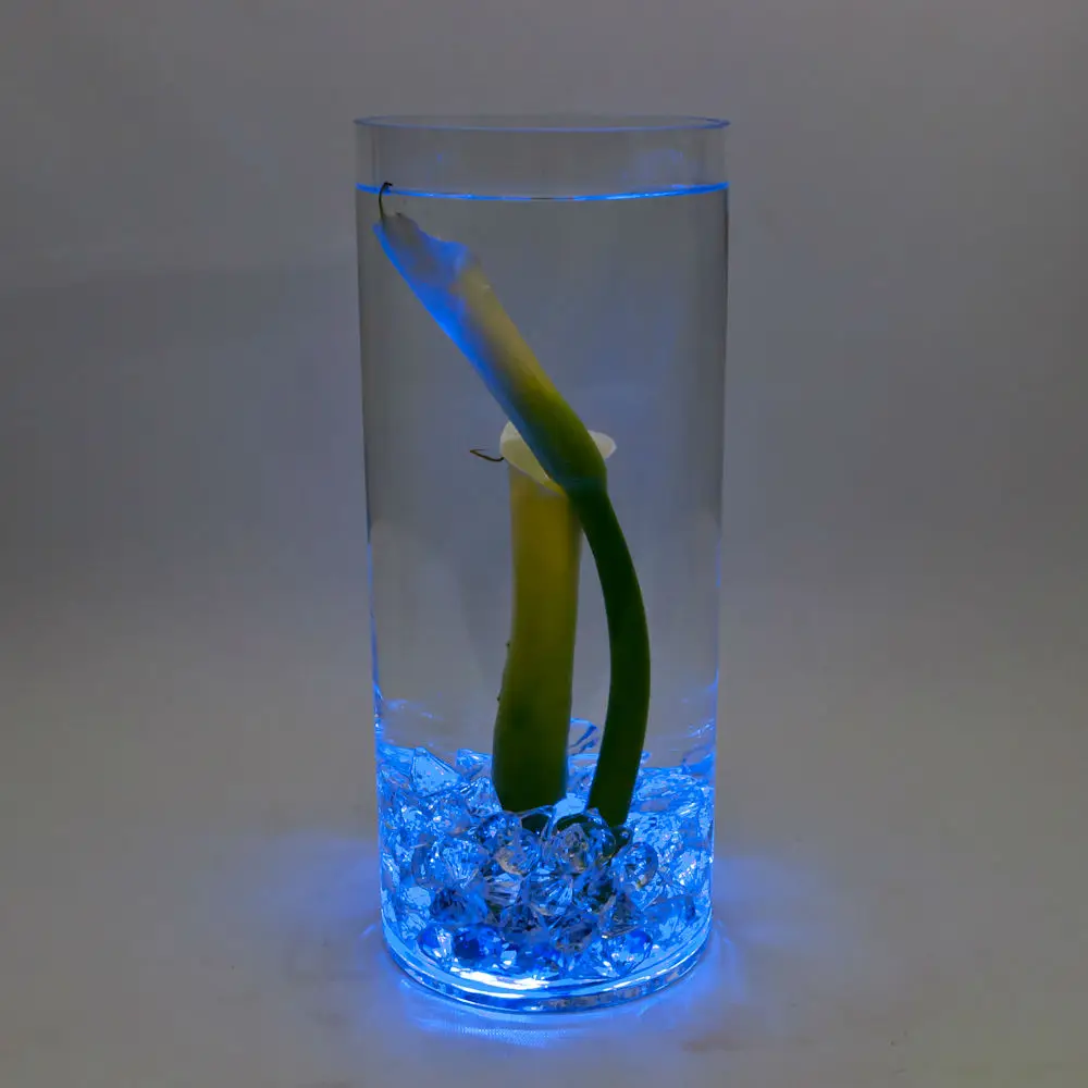 Mágico shenzhen produto cor azul iluminação factroy atacado em estoque 120 pçs bateria alimentado floralytes à prova dwaterproof água