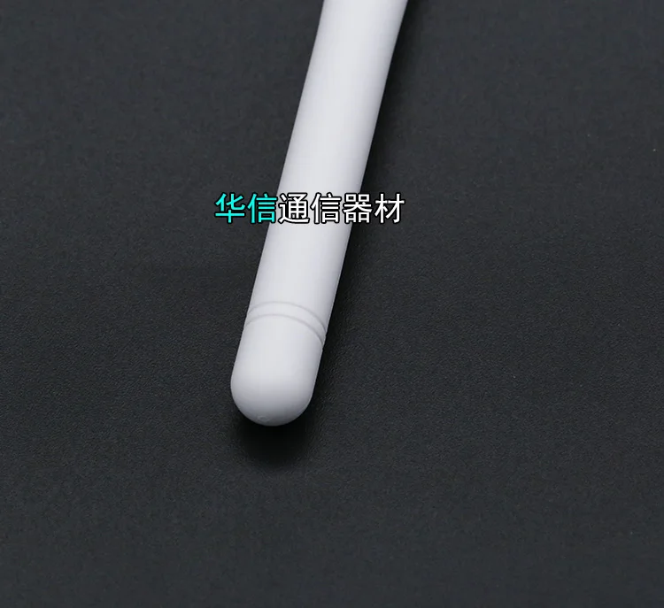 Lora 433mhz Omnidirectional wireless module small folding glue stick antenna 3dbi gain SMA male inner needle white 11cm length