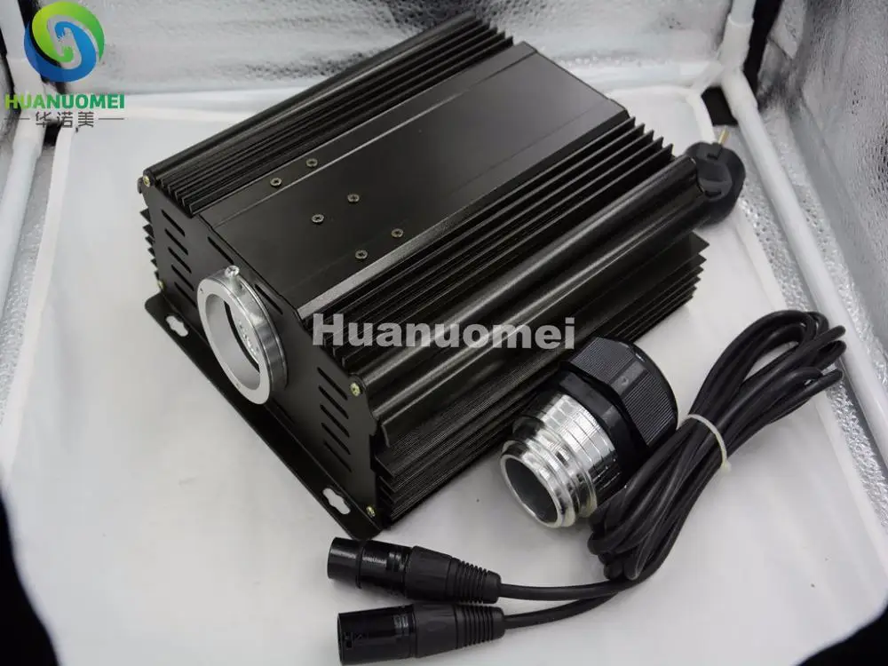 45W LED DMX RGB optical fiber engine,AC85-260V input;dmx512 signal input;work with DMX console,dmx master controller