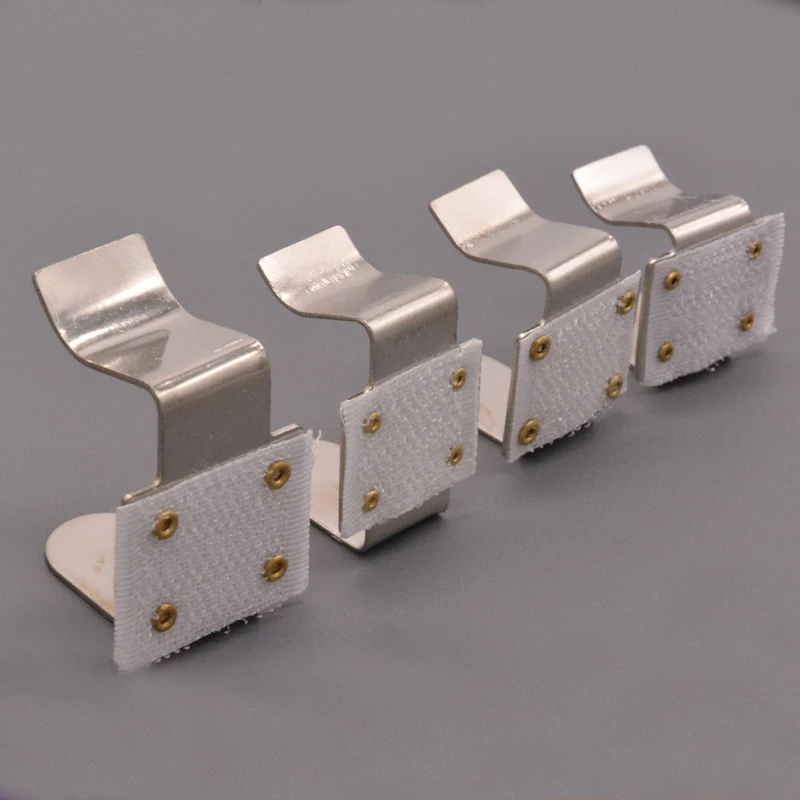 30 PCS Stainless 2.5 Cm Wedding Party Table Skirt Clips Metal Desk Cloth Clamps for Birthday Event Banquet Decoration