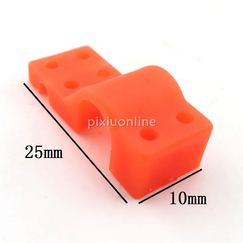 2pcs/lot  J121b Red Plastic SLJ-7 Coreless Motor Holder for our 716 Motor 2mm Fixed Aperture DIY Sell at a Loss