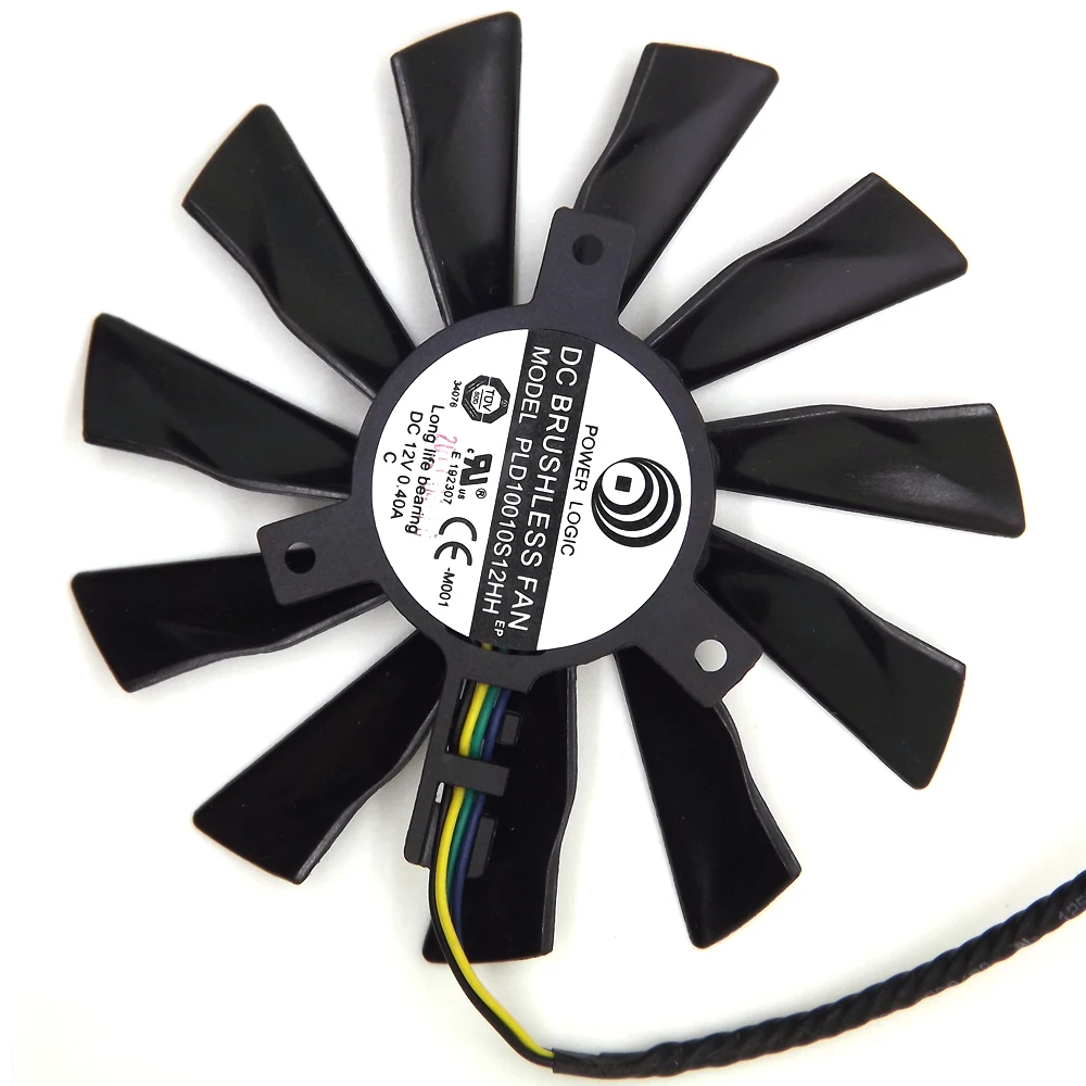 PLD10010S12HH DC BRUSHLESS FAN 12V 0.35A 95mm VGA Fan For MSI GTX770 R9-280X R9-270X R7-260X Graphics/Video Card Fan 4Pin