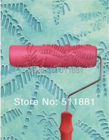 

7'' 180mm NCCTEC Quality paint embossed roller FREE SHIPPING liquid wallpaper paint art paint tools diatom ooze embossed tools