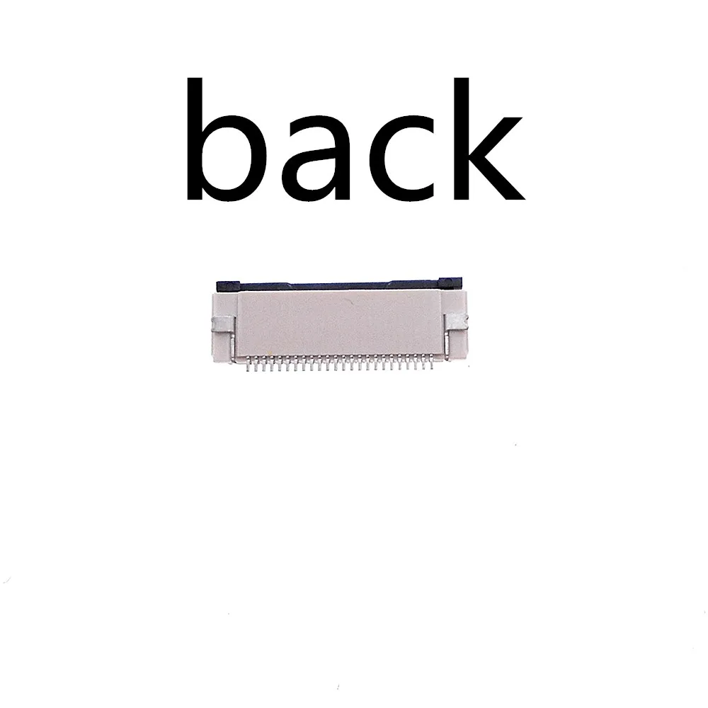카메라 캐리어 FPC 커넥터, 0.5MM 피치 연결 24 핀 케이블 홀더 플립 커버