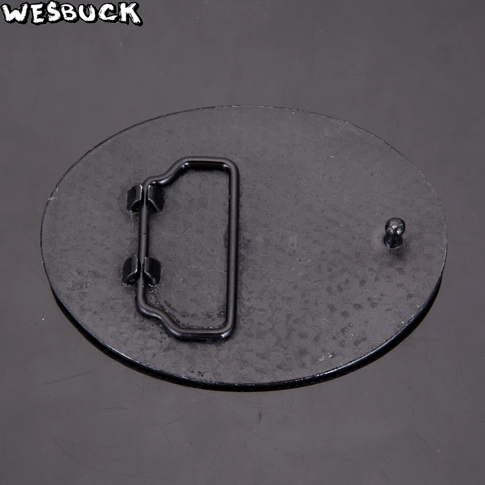 WesBuck Brand Flower Metal Cool Black Belt Buckles for Man Unisex Western Buckle Cowboys Cowgirls Paracord Buckle Luxury Hebilla