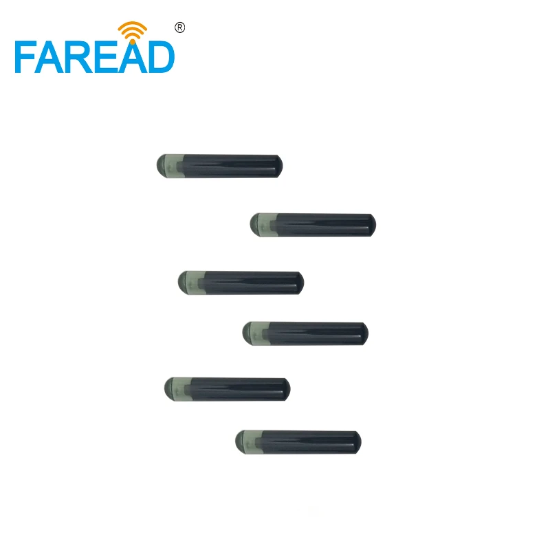 10Pcs 2*12Mm Transponder Microchip Code-Slix Hf Bioglass Rfid Glas Tag Bios Micro Chip Voor digitale Id Tracking ISO15693