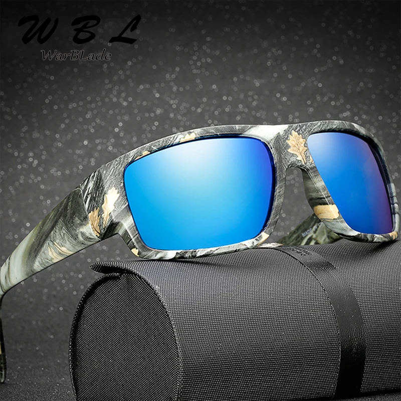 

WarBLade 2019 Men Polarized Sunglasses Women Sport Driving Sun glasses Brand Designer Camouflage Frame Goggle Eyewears Hot