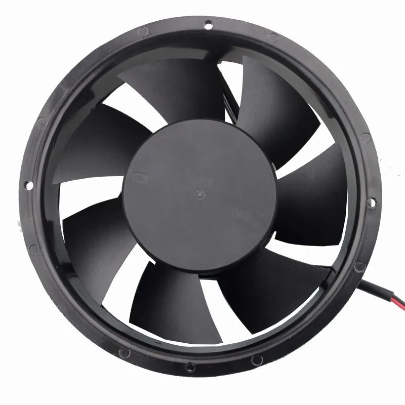 1 pcs Gdstime 48V 170mm x 50mm Metal Case Dual Ball Bearing Industrial DC Cooling Fan 172mm x 51mm Circle Cooler 2Pin 17cm 17251