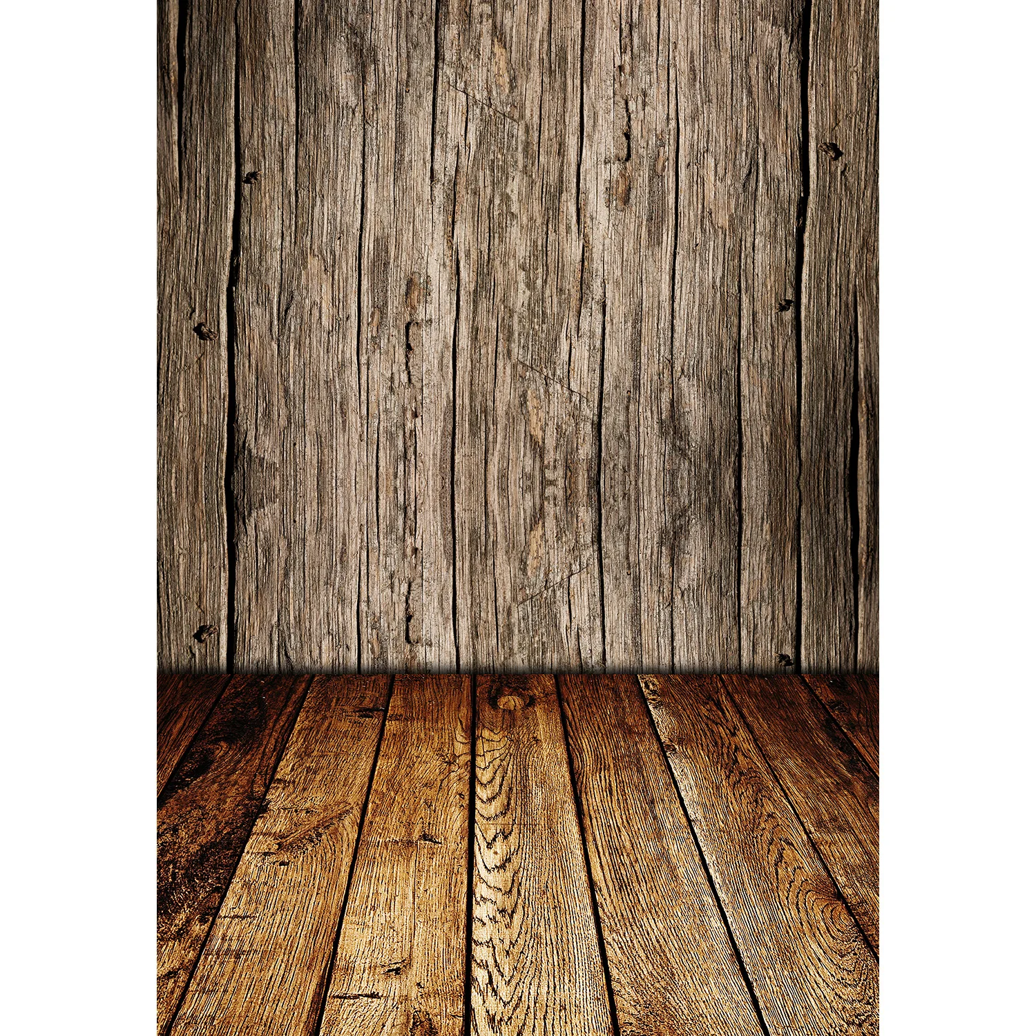 Allenjoy Photography backdrops brown Wooden style background for children photography shooting polyester material available