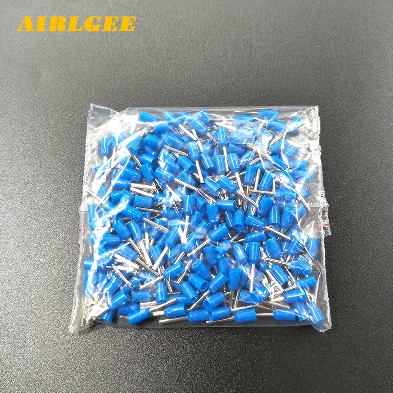 22 AWG Cable E0508 Mix Color Pre Insulative Ferrules Wiring Connectors 1000Pcs Free shipping