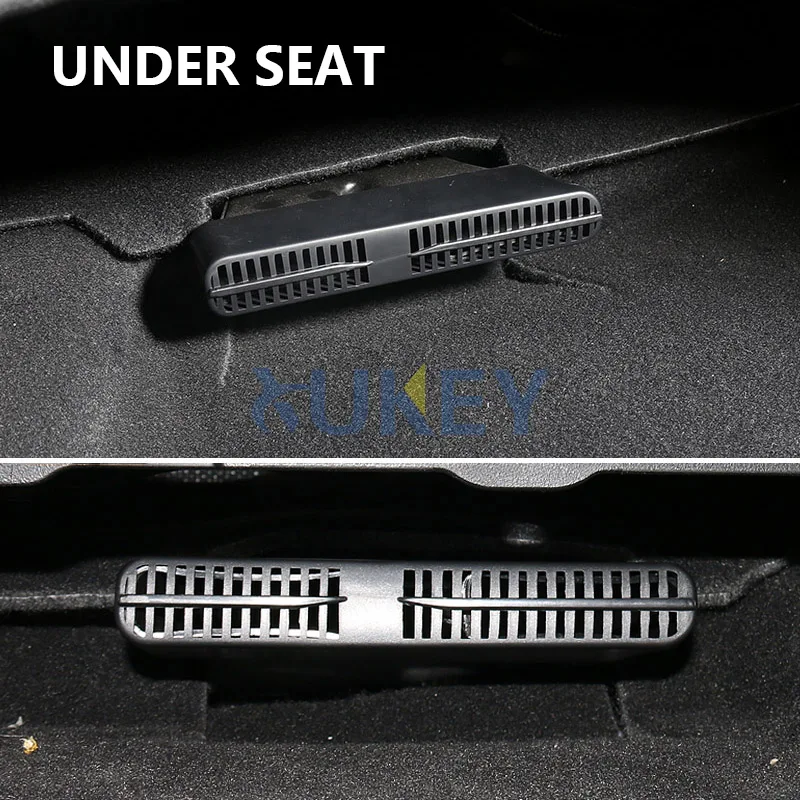 For Holden Chevrolet Chevy Trax Tracker 13-19 Under Seat Rear Heater Floor AirConditioner Duct Grille Vent Outlet Cover Frame