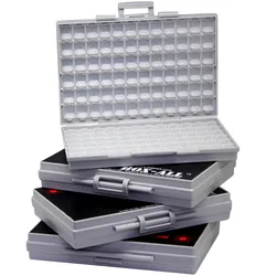 AideTek 4 units BOX-ALL-144 Compartments smd storage Enclosure for surface mount components plastic toolbox 4BOXALL