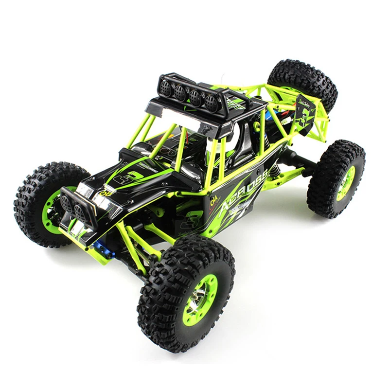 Good Children's toy WLtoys 12428 1/12 4WD Crawler RC Car With LED Light RTR 2.4GHz