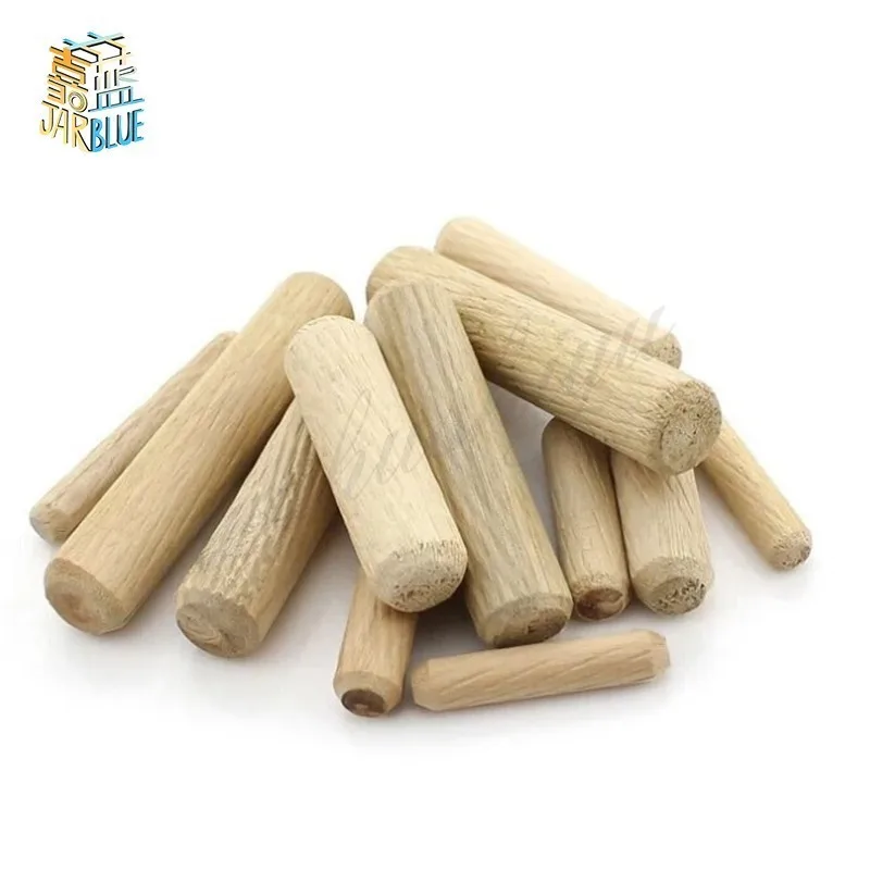 M6/M8/M10*L mm Wooden Dowel Cabinet Drawer Round Fluted Wood Craft Dowel Pins Rods Set Furniture Fitting wooden dowel pin