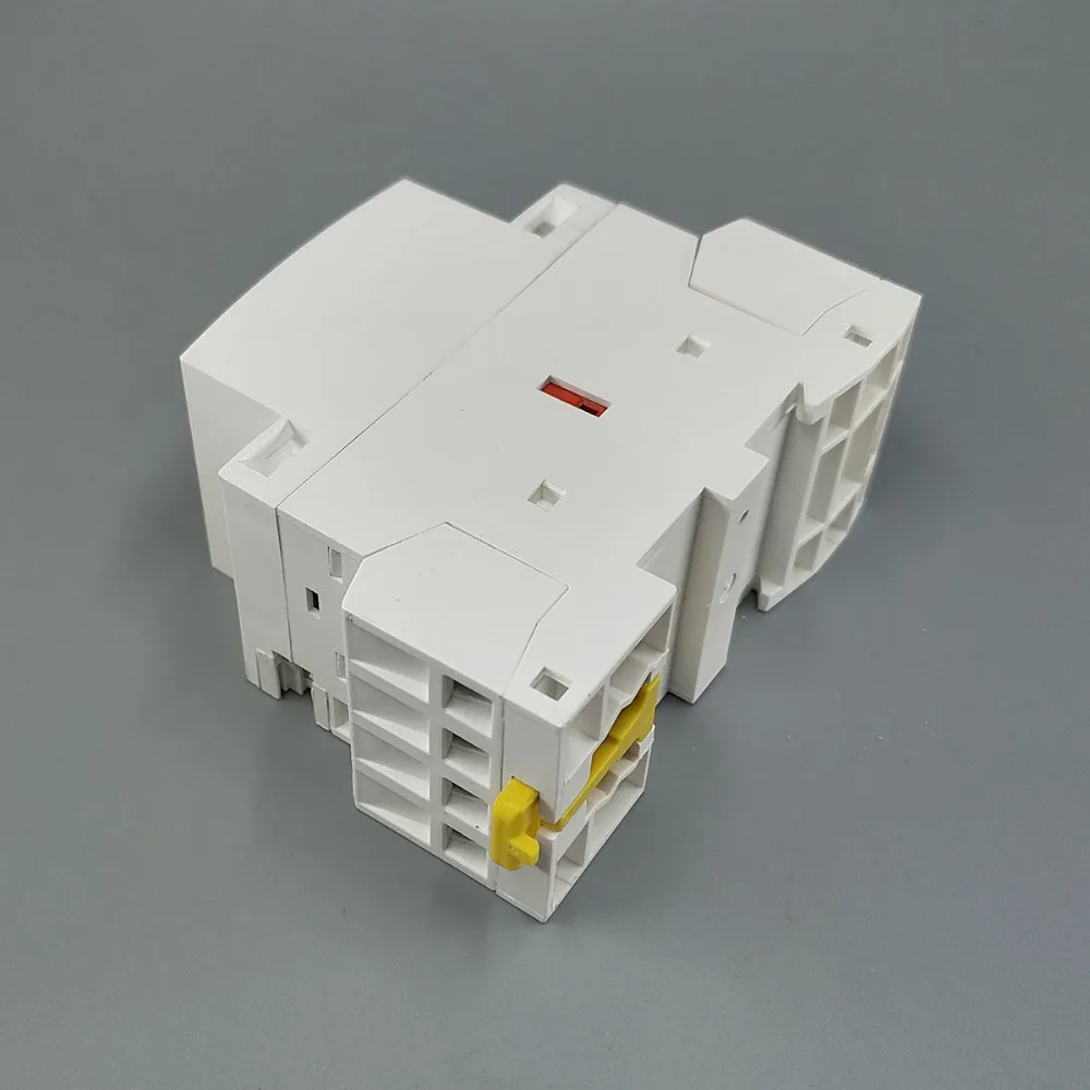 TOCT1 4P 25A 220V/230V 50/60HZ Din rail Household ac Modular contactor with Manual Control Switch 4NO or 2NO 2NC or 4NC