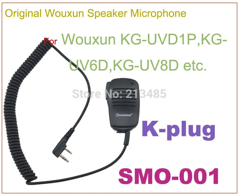 

Original WOUXUN Speaker Microphone SMO-001 for Wouxun KG-UVD1P KG-UV8D KG-UV6D etc.