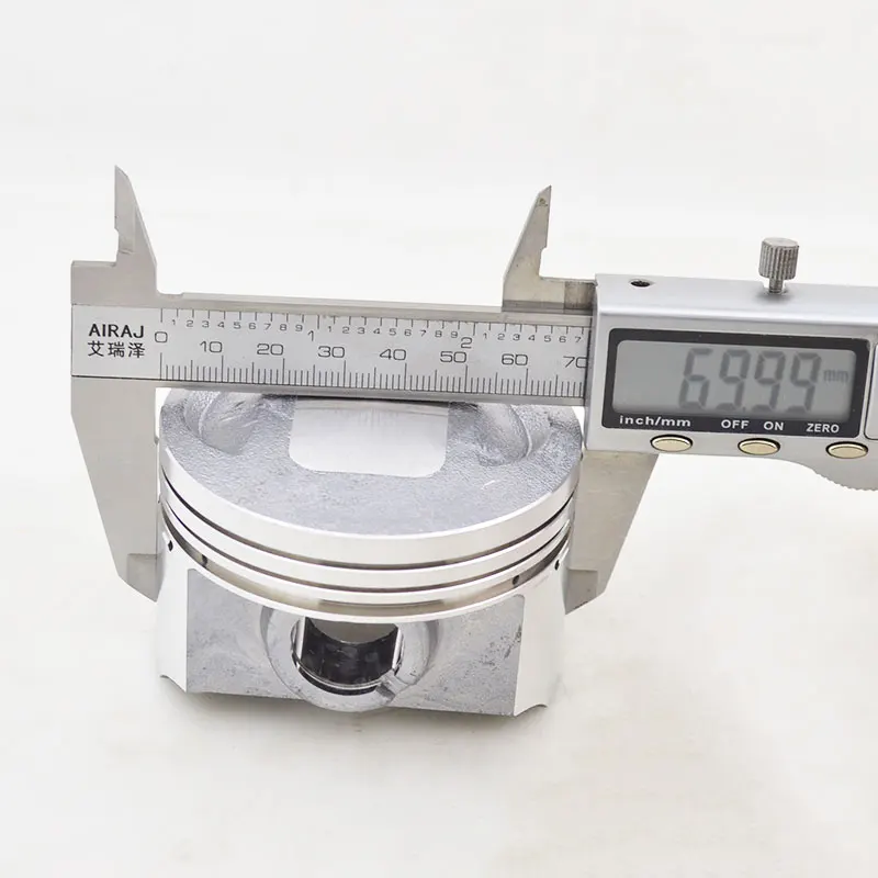 Motorcycle 70mm Piston 18mm Pin Ring 1.2*1.2*2.5mm Set For Zongshen SB250 HX250 SB HX 250 Off-road Dirt Bike Tricycle Part