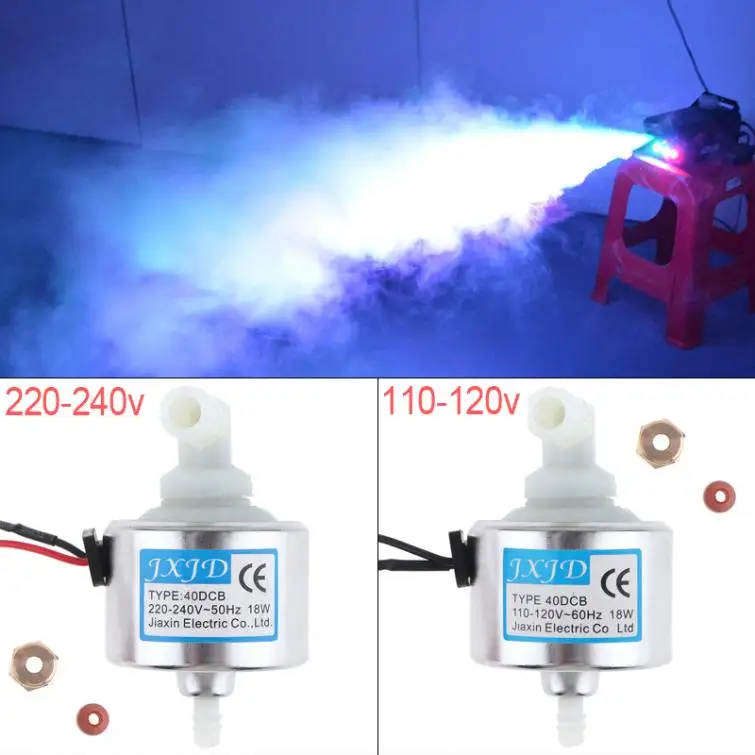 AC 110V 220V 50HZ 60HZ 18W 30DCB 40DCB Oil Pump Stage Party Parts Smoke Machine Pump for 400W 500W 600W 900W Fog Sonw Machine