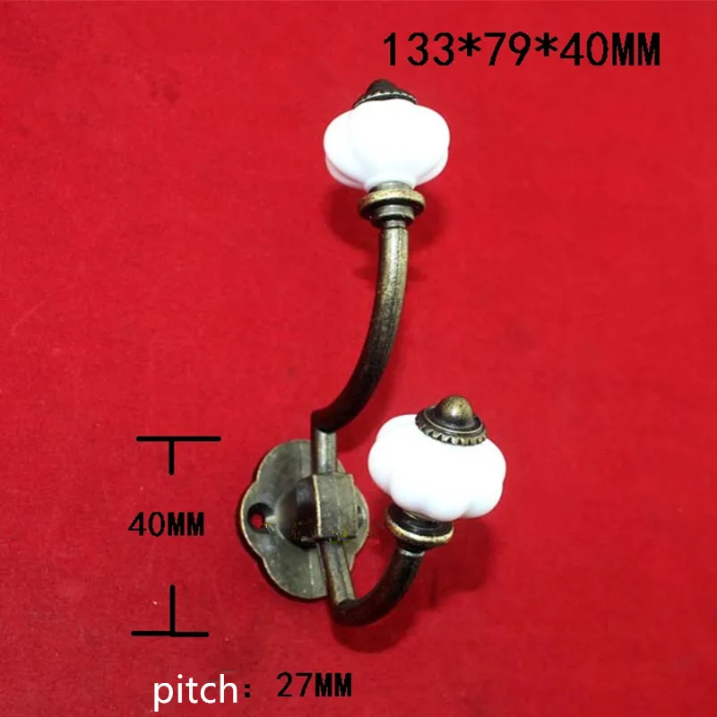Wall Hooks Alloy Door Hanger With Plastic Hook For Home Hats Bag Coat Clothes Towel Wall Door Hangers Bathroom Accessories,1PC image 4