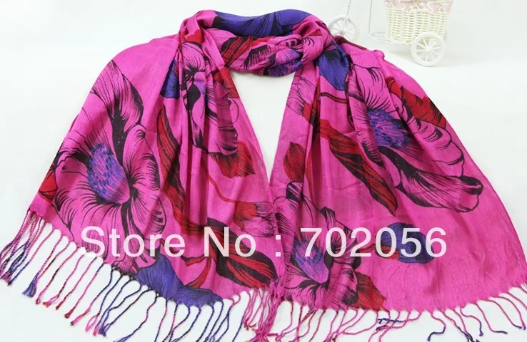 cotton floral scarf   170*60cm 18pcs/lot#3069