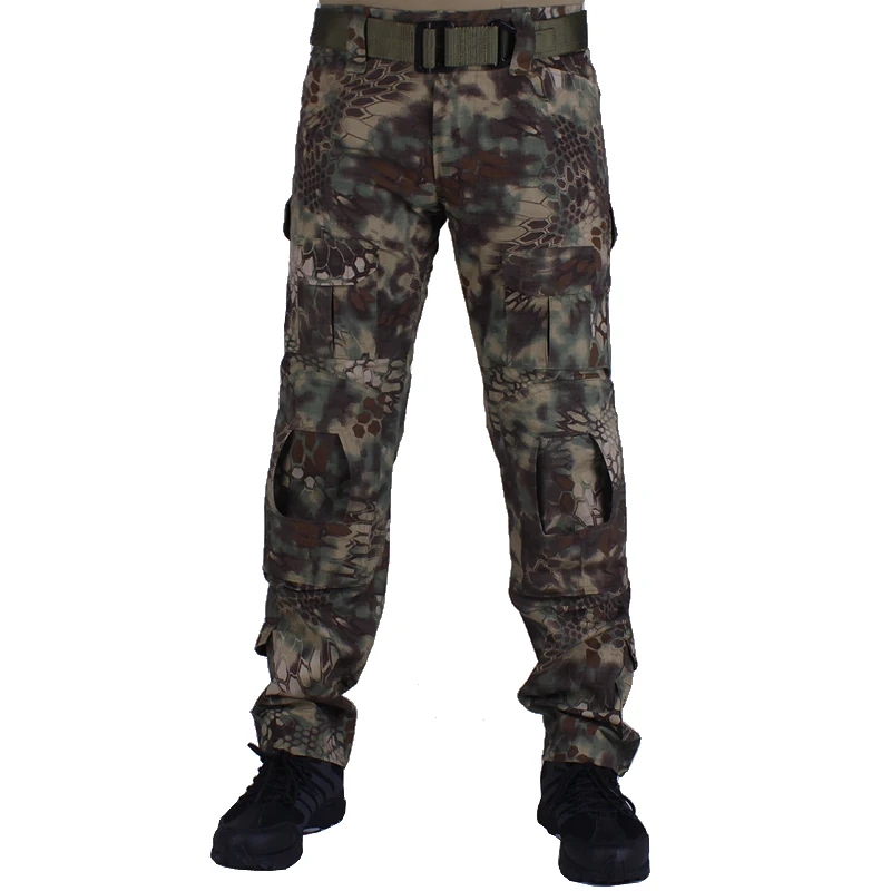 Vulpo Jacht Camouflage Broek Tactische Broek Mandrake Broek En Kniebeschermers Militaire Game Cosplay Uniform