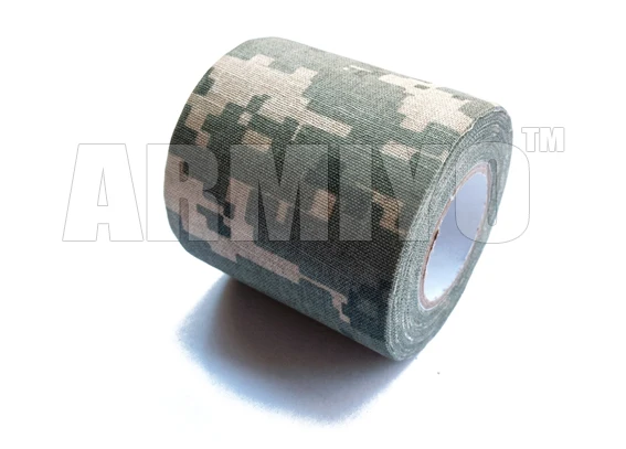 Armiyo Mini 50mm*5m Hunting Accessories Camouflage Tape Fabric Duct Waterproof Insulated Woodland Bionic CP ACU 4 Colors