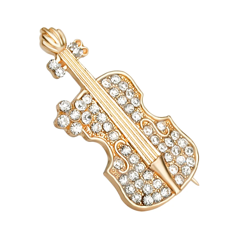crystal animal pins brooches bee gecko lizard Turtle elephant peacock cat pin full rhinestone broche High heel crown violin boat