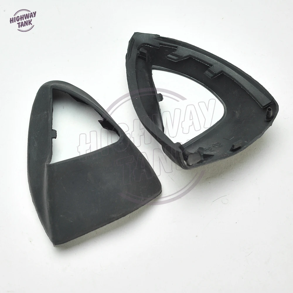 Black Motorcycle Mirror Base Boot Rubber Boots Moto mirrors bottom Cover case for Honda GL1800 Goldwing 2001-2010