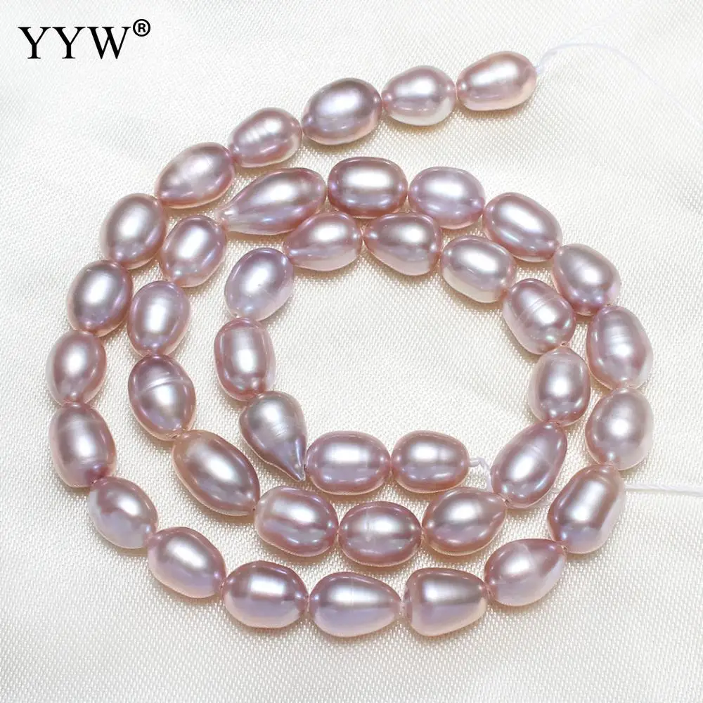 High Quality 3 4 5 6 7 8mm 100% Natural Freshwater Pearl Beads White Rice Pearl Loose Beads DIY Necklace Bracelat Jewelry Making