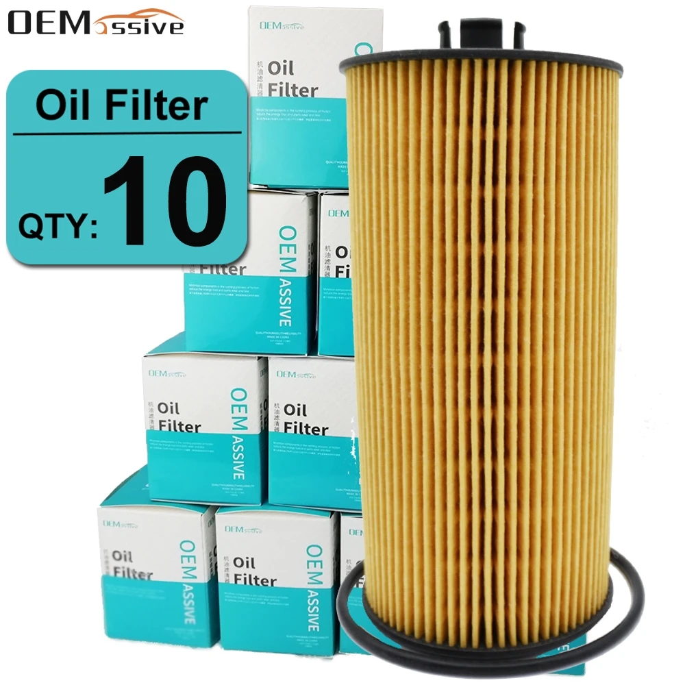 

10PCS 3C3Z6731AA Diesel Oil Filters For Ford F-250 F-350 F-450 F-550 Super Duty 2008 2009 2010 6.4L V8 Powerstroke Engine