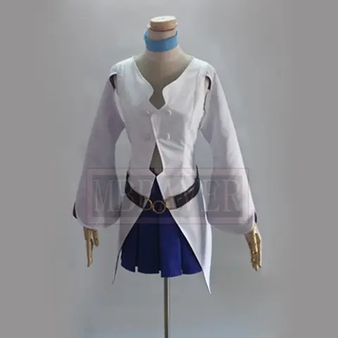 Little Witch Academia Ursula Callistis Shiny Chariot Cosplay Kostym Inkluderar Hatt Skräddarsydd 10 best sales Lilla Häxakademins cosplay - №9