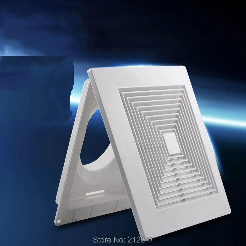 

150mm ABS Square Diffuser Mounting Dia Adjustable Valves air conditioning outlet Ventilation Grill Cover