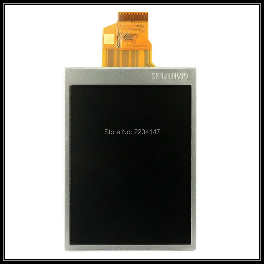 100% nova tela lcd para câmera digital nikon coolpix s5200 s6500 com luz de fundo